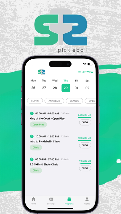 S2 Pickleball Screenshot