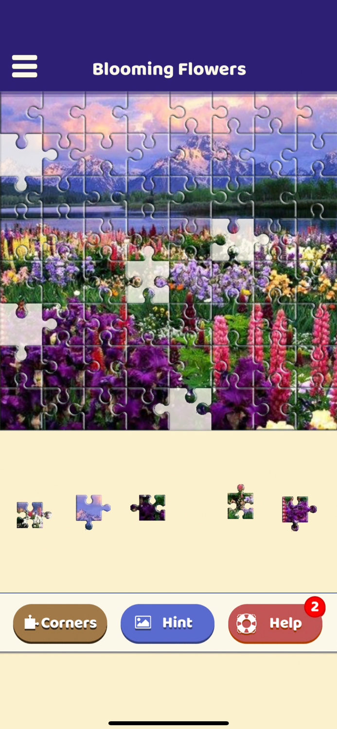Blooming Flowers Puzzle