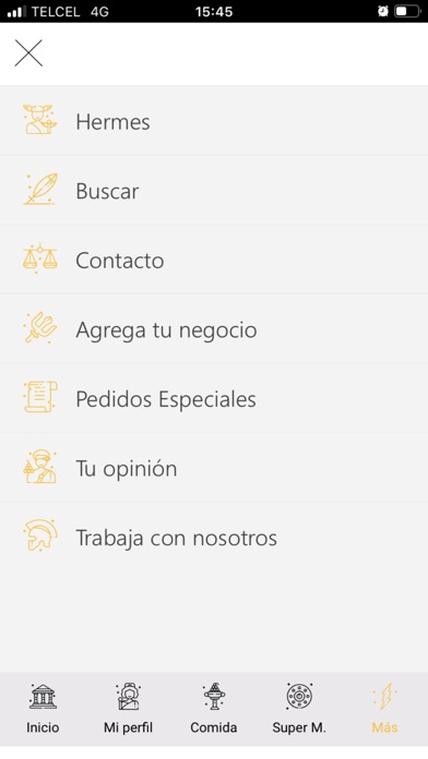 Hermes Food Screenshot