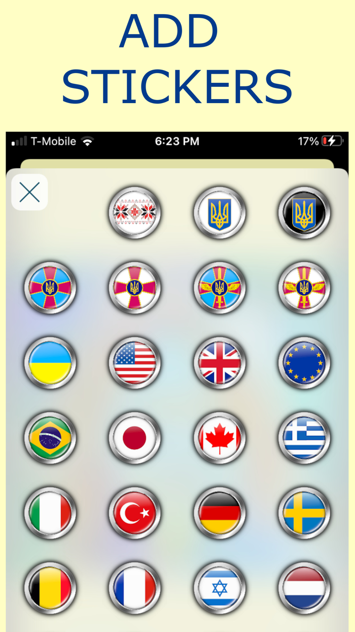 Photo editor yellow blue