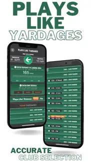 dialedin golf: caddie & stats iphone screenshot 2