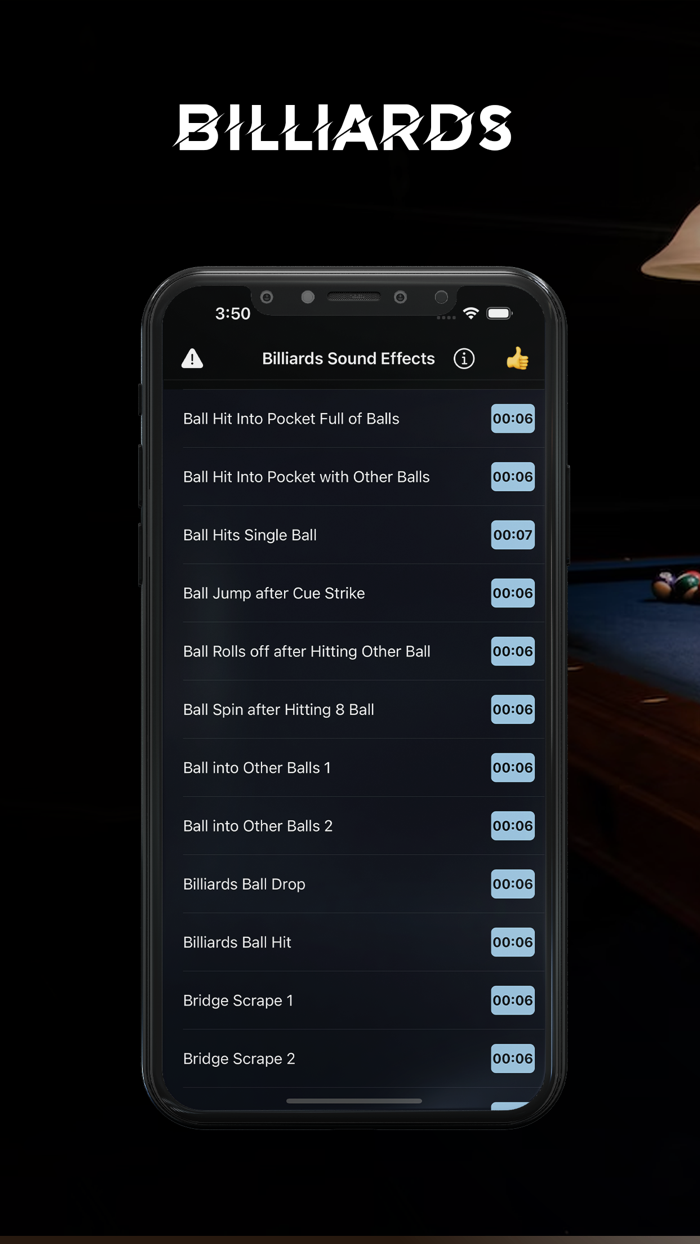 Billiards Sound Effects