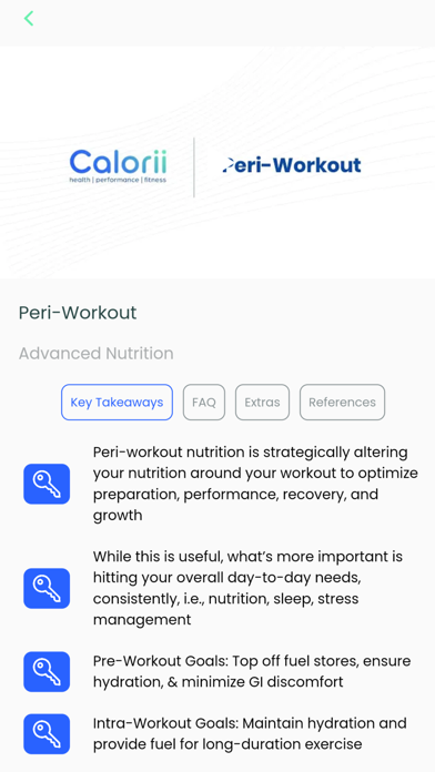 Calorii Screenshot
