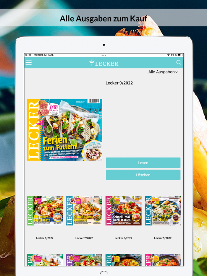 Mein LECKER Kochbuch