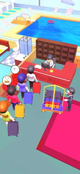 Game screenshot Hotel Fever :Job simulator 3d mod apk