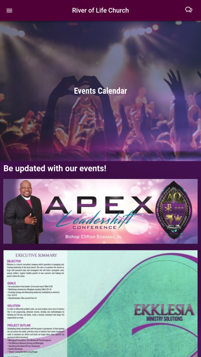 River of Life Church, CA Screenshot
