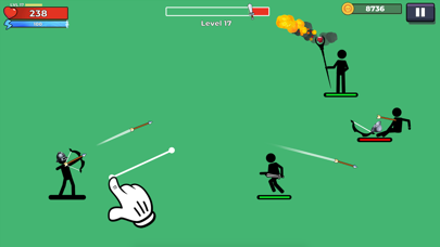 The Archers 2: stick man game Screenshot