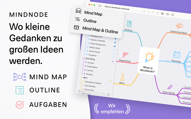 ‎MindNode – Mind Map & Outline Screenshot