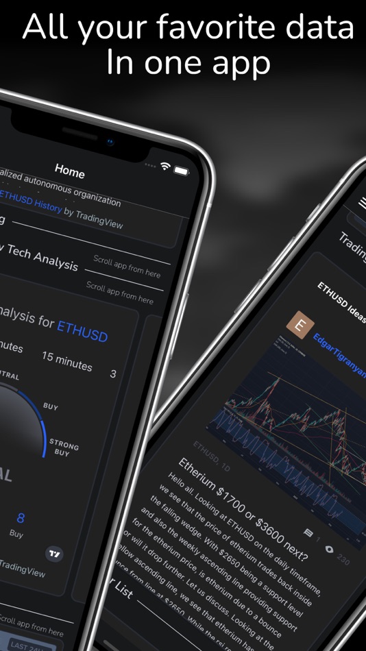 #2. Crypto Data - News & Analysis (iOS) 由: Paul Morariu