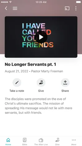 Game screenshot The Altar Church App hack