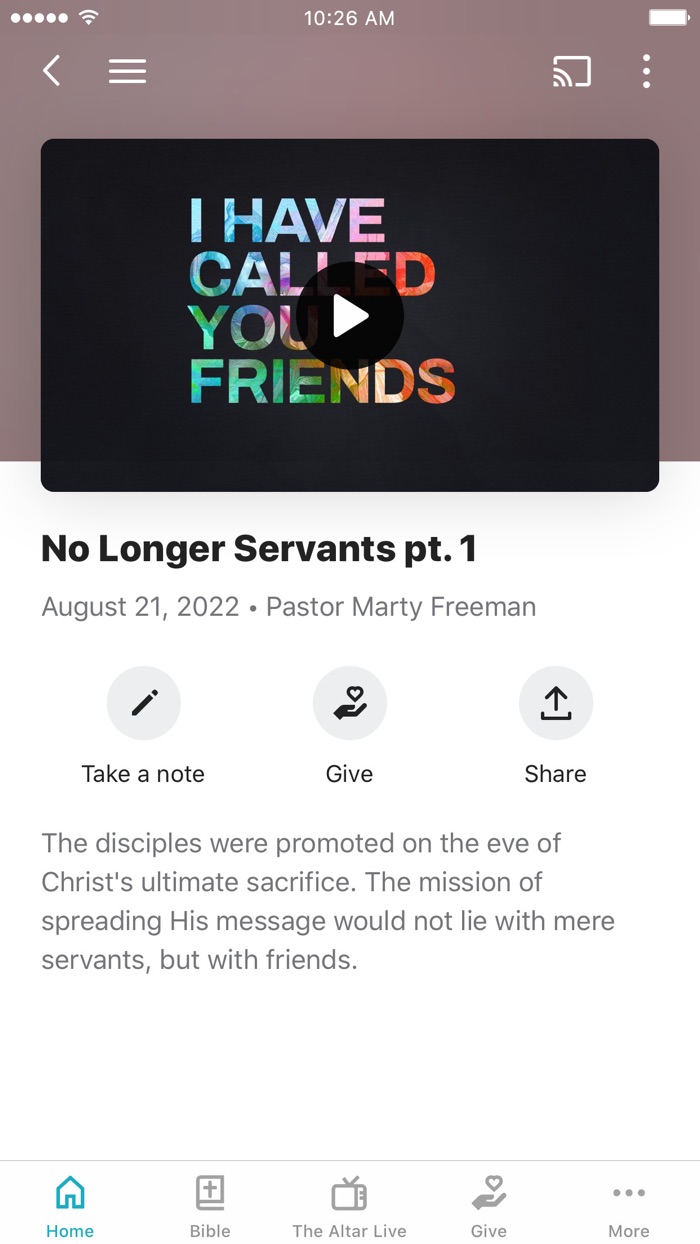 The Altar Church App