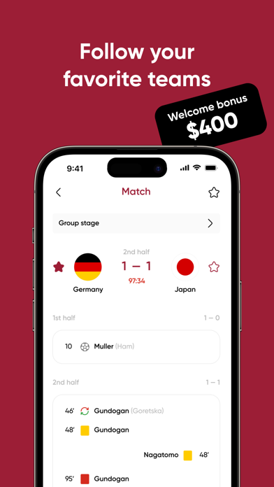 BestScoreLive: Football online Screenshot