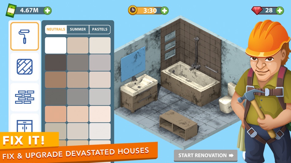 #1. FlippIt - House Flipper Games (iOS) 由: ArchiDesign Std, LLC