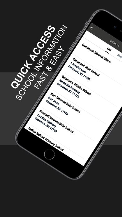 Commack School District Screenshot