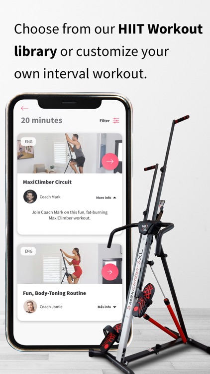 MaxiClimber Fitness App 2.0 screenshot-5