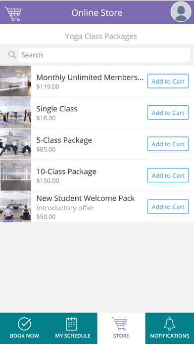 Serendipity Yoga and Wellness Screenshot