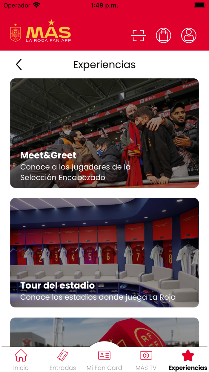 MÁS - La Roja Fan App
