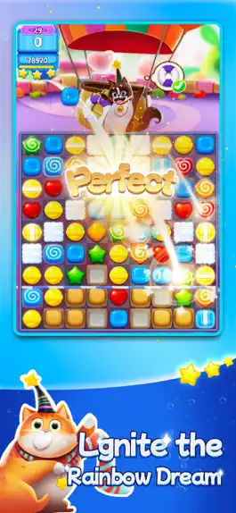 Game screenshot Candy Cat - New match 3 games apk