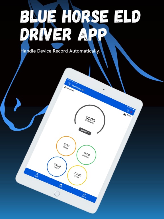 Bluehorse Eld iPad screenshot 1 - Business app