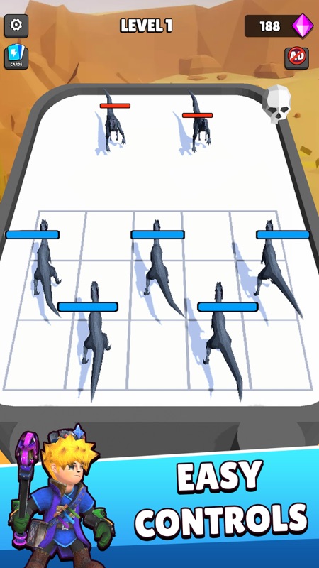 Dino Merge - Dinosaur Battle screenshot 1