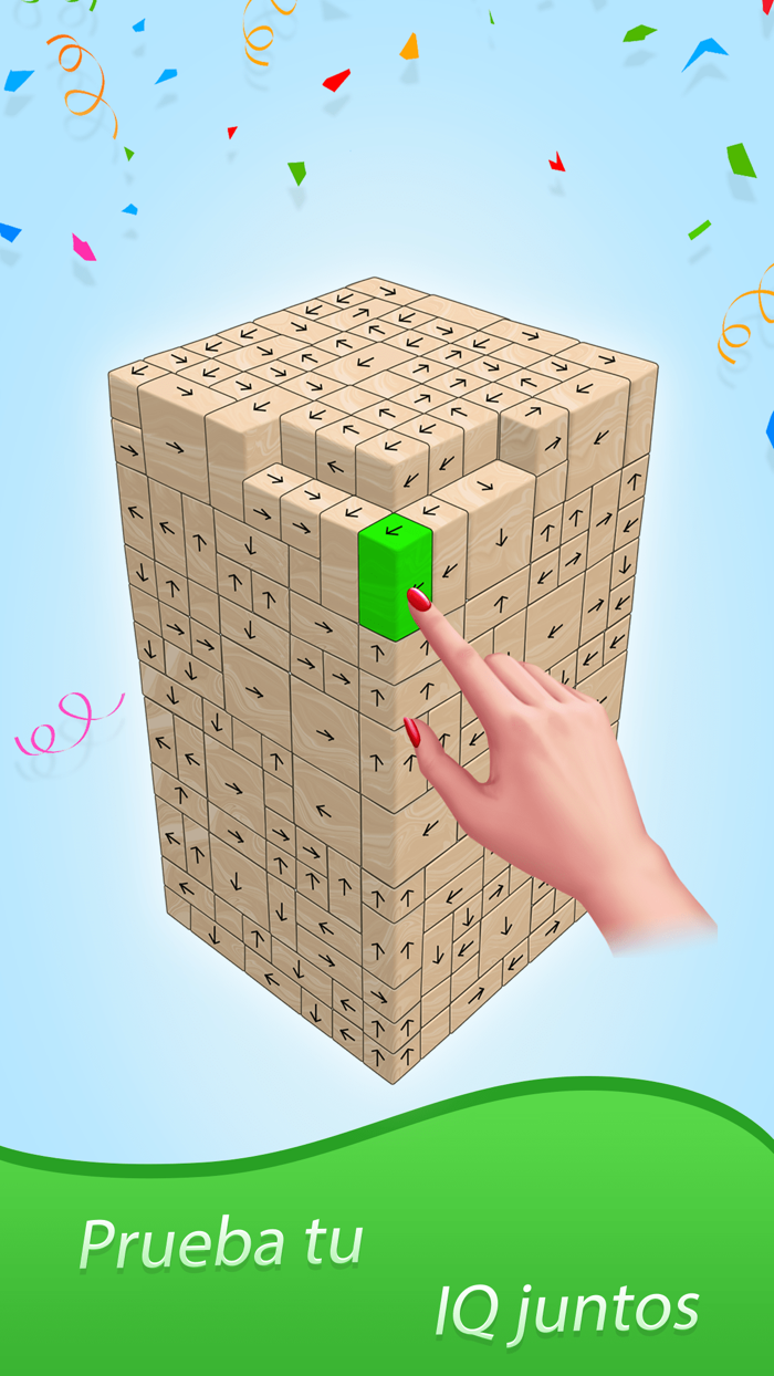 Tap Away 3DBlock Cube Puzzle