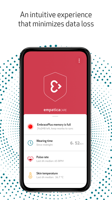 Empatica Care Lab Screenshot