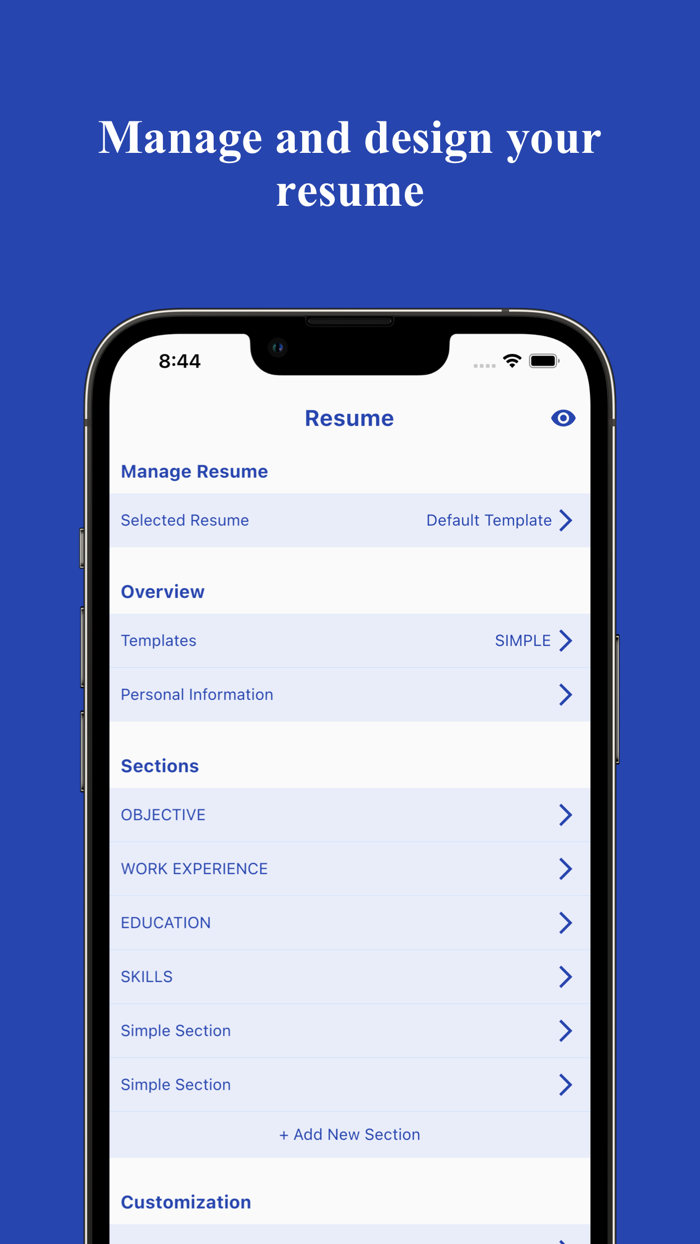 Resume Builder Smart CV Maker