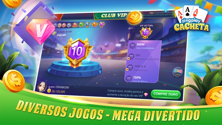 Cacheta - Jogo de Cartas by Megajogos Entretenimento Ltda