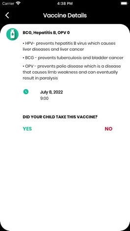Game screenshot HelpMum Vaccination Tracker apk