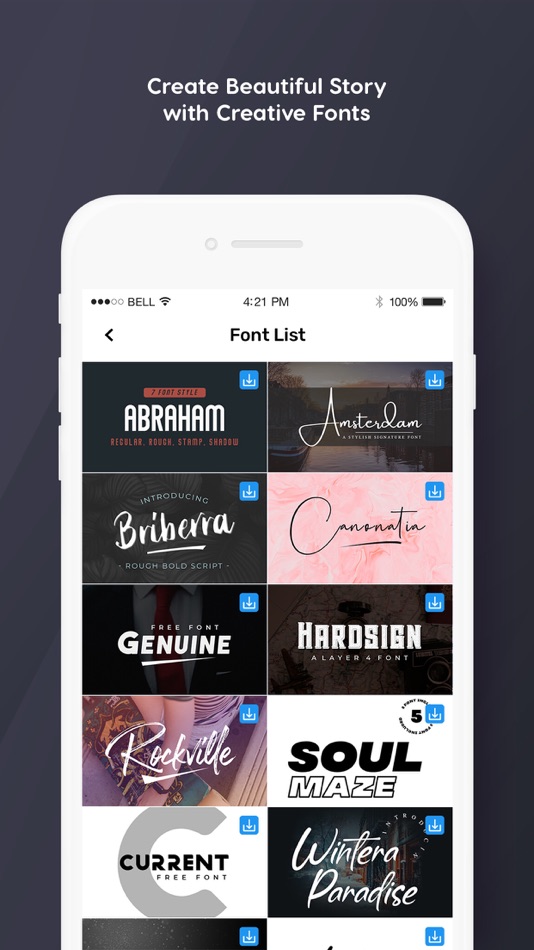 #5. Story Maker - Story Art Design (iOS) Podle: Hiteshkumar Hihoriya
