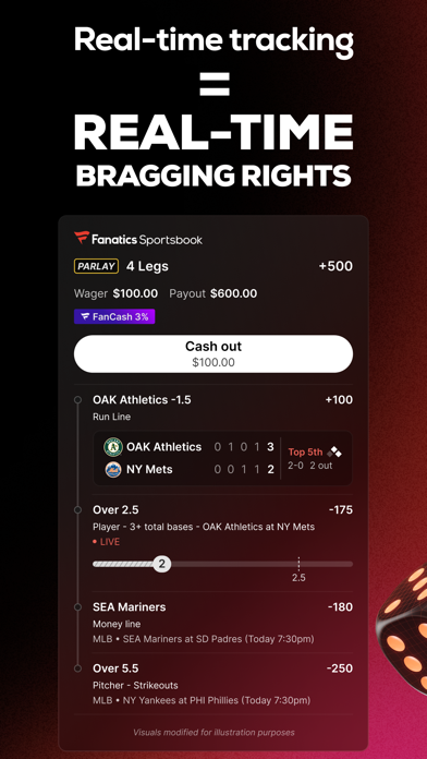 Fanatics Sportsbook & Casino Screenshot