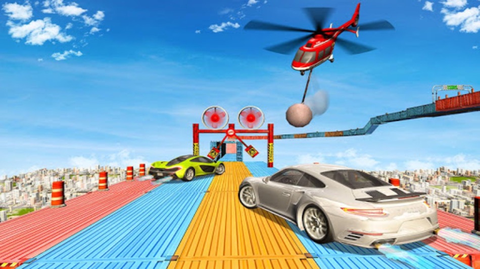 Racing Car Stunts On Tracks 3d - 1.0 - (iOS)