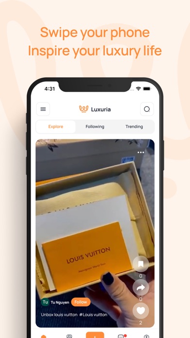 Luxuria - Inspire luxury life Screenshot