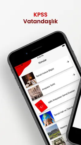 Game screenshot KPSS Vatandaşlık Rehberi mod apk