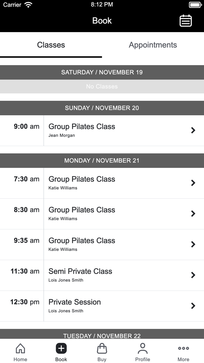 Exhale Pilates Studio