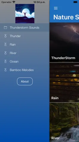 Game screenshot Thunderstorm Sounds - Relaxing apk