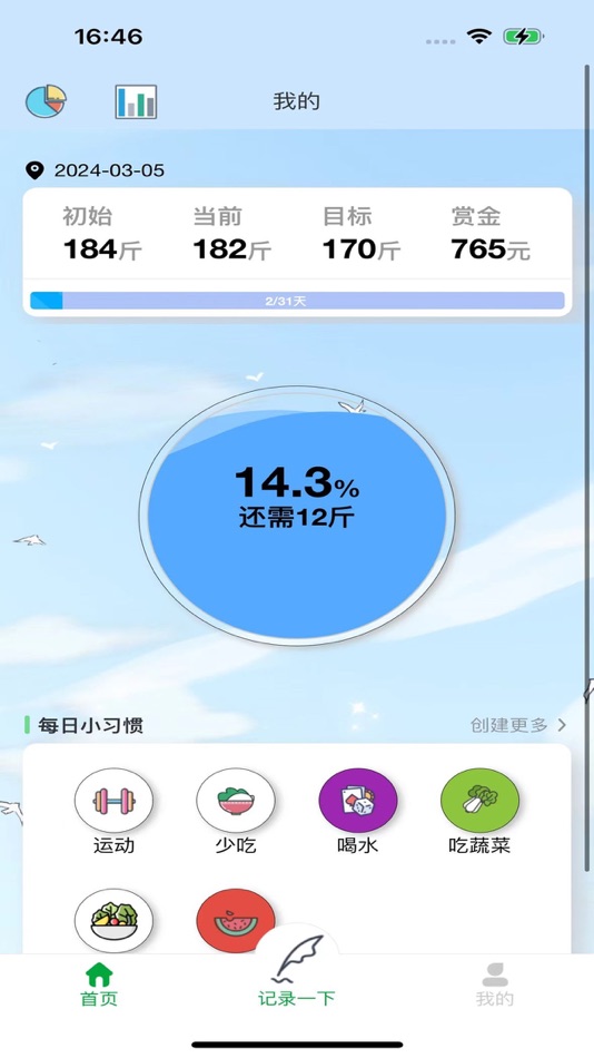 瘦了么-减肥打卡 - 1.0.4 - (iOS)