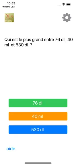 Game screenshot Maths CM1 mod apk