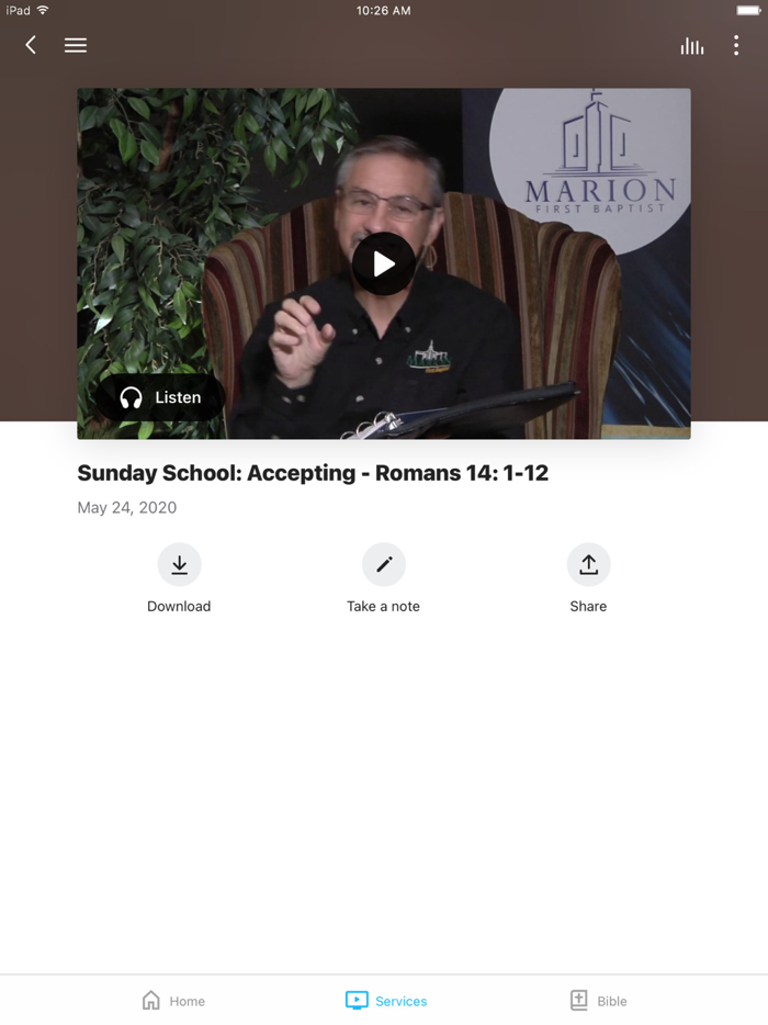 First Baptist Church Marion