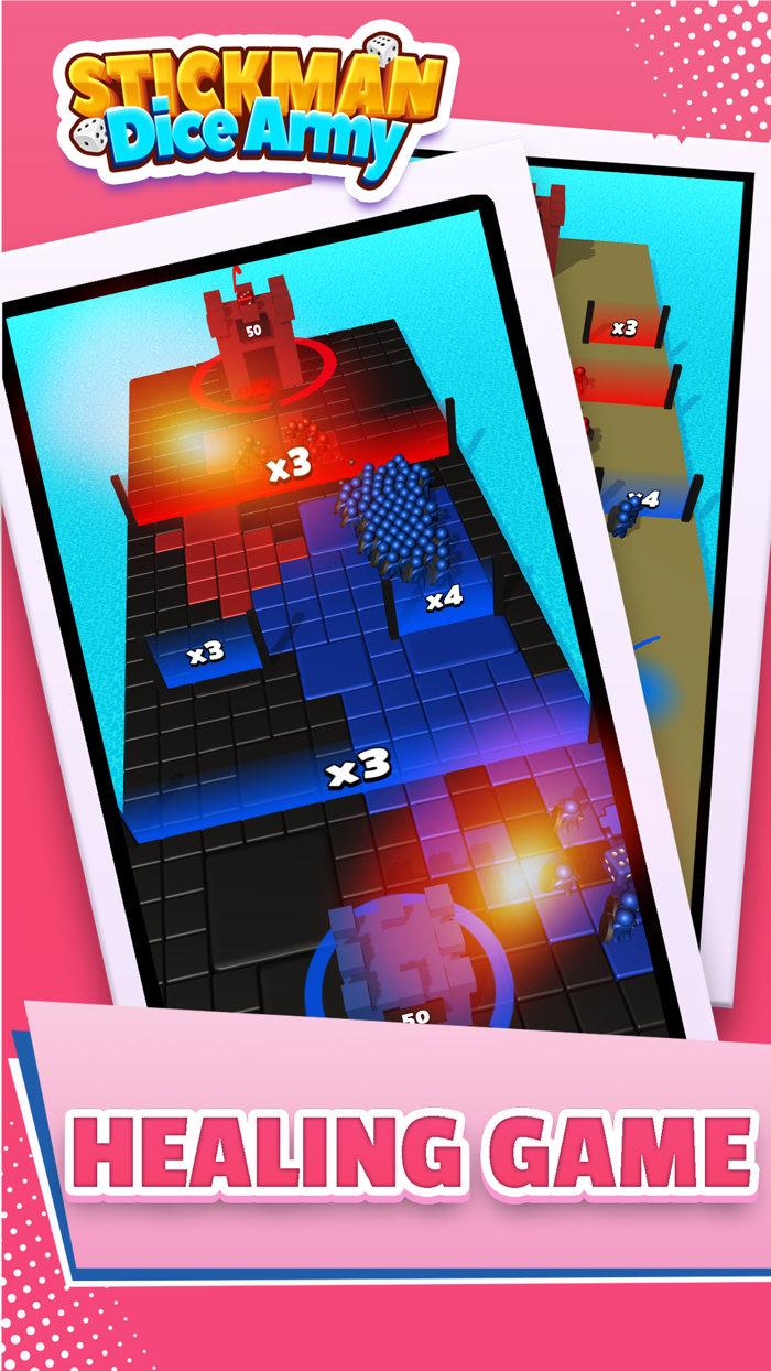 Dice Army Stickman Fighting