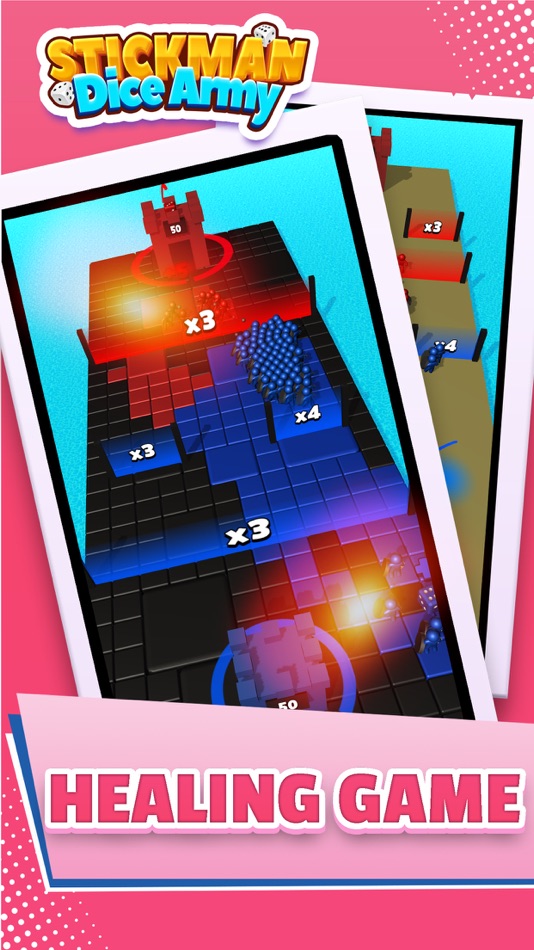 #5. Dice Army: Stickman Fighting (iOS) 由: 震宇 张