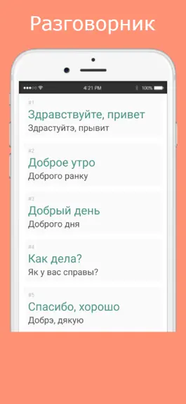 Game screenshot Русско-украинский разговорник apk