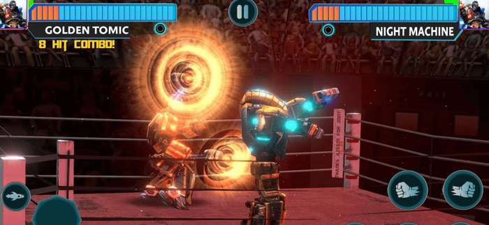 Robot Boxing Fighting Games