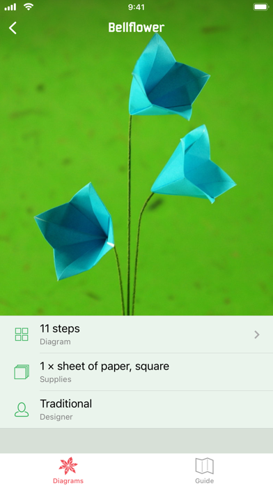 Origami Flowers Screenshot