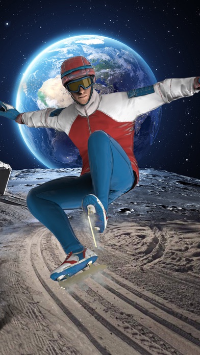 Cosmic Skater - Space Run Screenshot