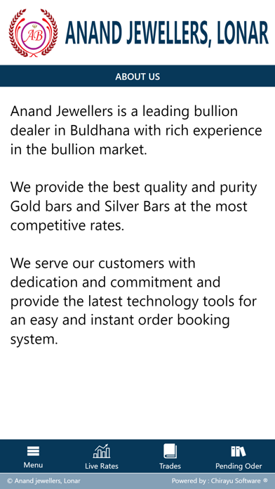 Anand Jewellers Live Screenshot