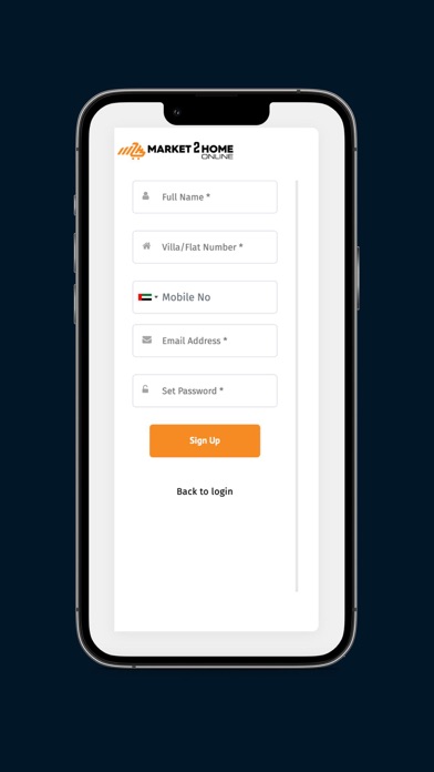 Market2Home Online Screenshot