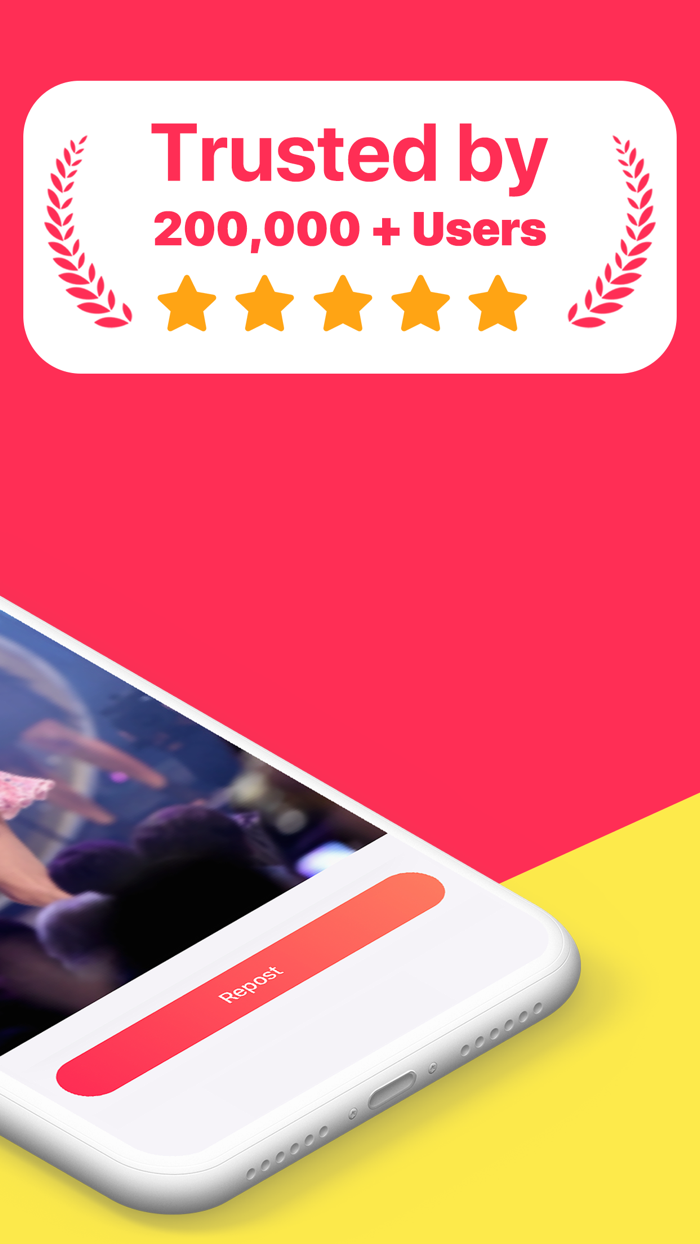 Repost Video for Social Media