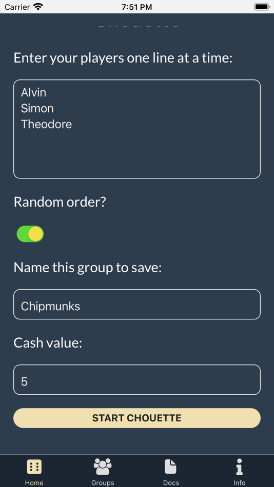#1. Chouette App (iOS) Podle: Matthew Gruman