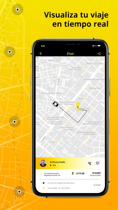 Z Taxi Cliente Screenshot